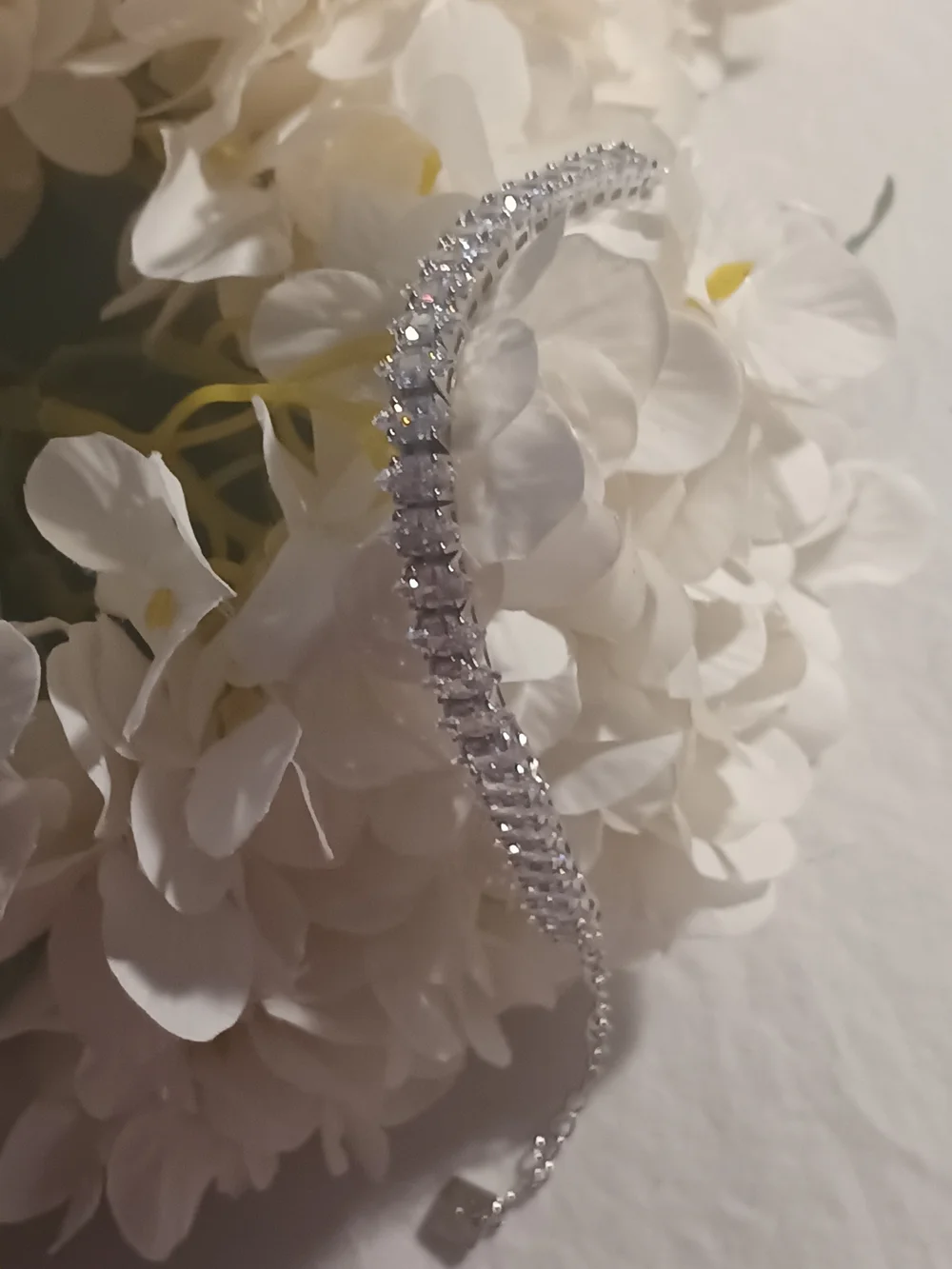 Brilliant Park Lane Blizzard Marquis Tennis Bracelet